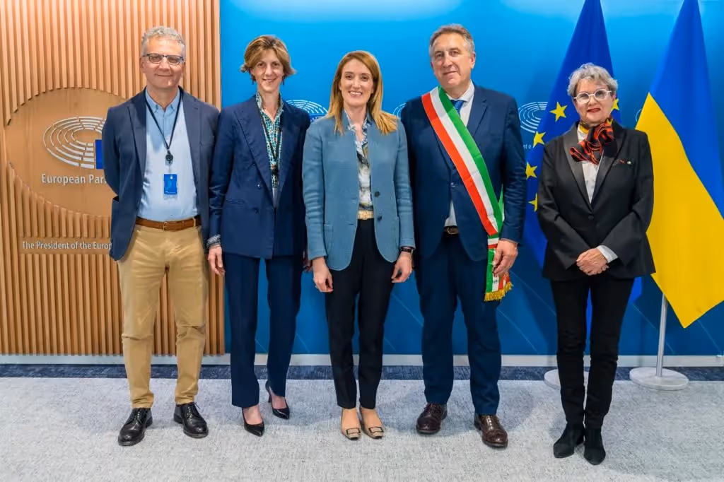 Spoleto Festival at the European Parliament. Yesterday the meeting with President Roberta Metsola