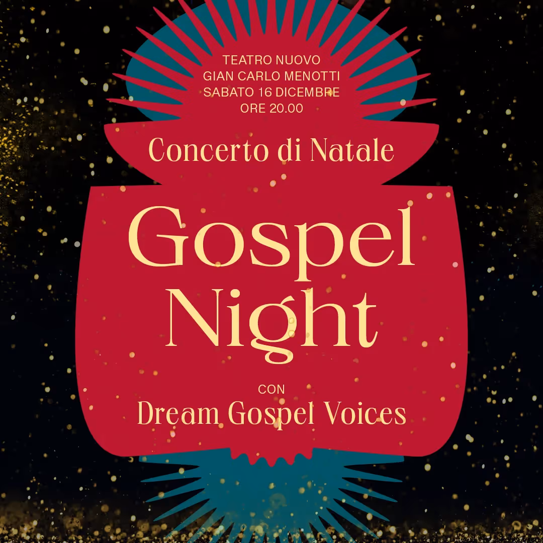 Festival di Spoleto Christmas Gospel Night at Teatro Nuovo Gian Carlo Menotti