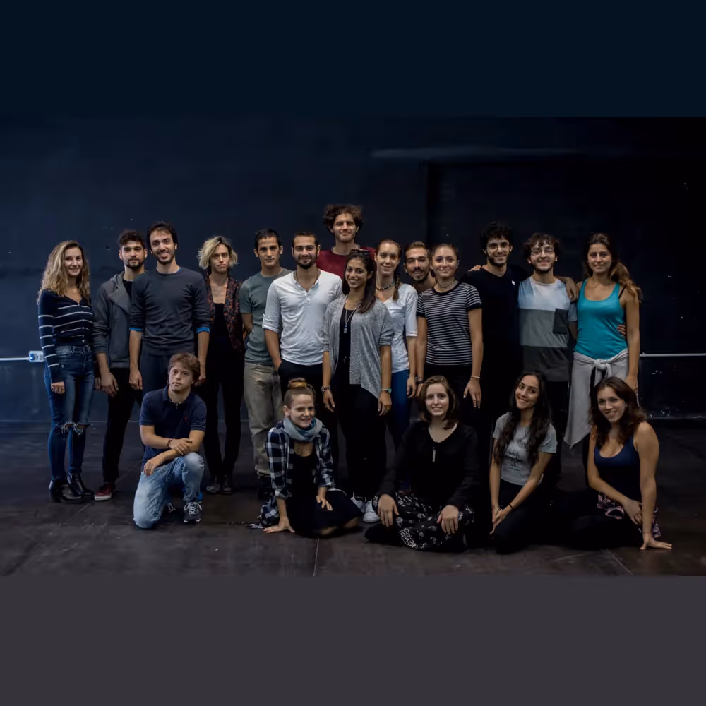 Portrait for Festival dei Due Mondi showcasing diverse group of performers