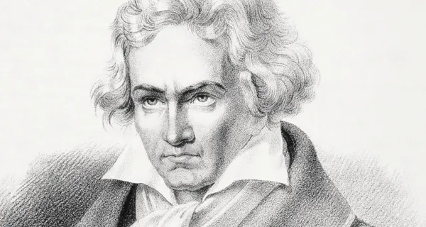 Ritratto in bianco e nero di Beethoven al Festival di Spoleto