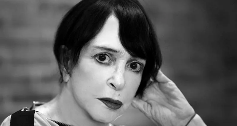 Artistic black and white portrait from Festival di Spoleto cultural event