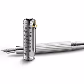 Penna stilografica commemorativa del Festival di Spoleto con design metallico