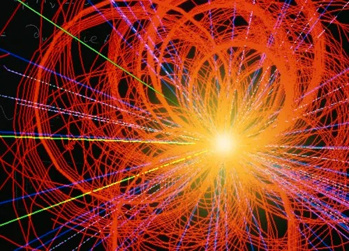 Esplosione luminosa Festival di Spoleto: arte astratta di energia cosmica