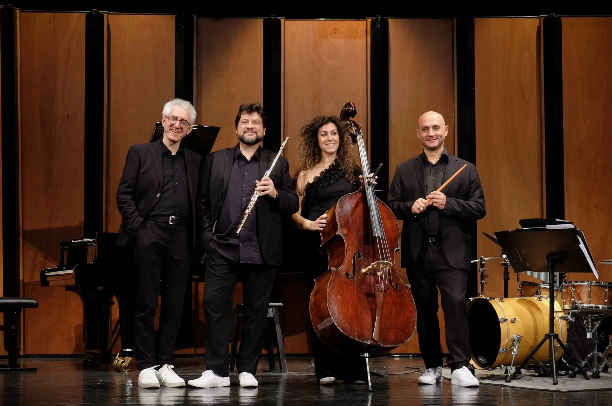 Quartetto musicale al Festival di Spoleto, pronti per un'esibizione emozionante