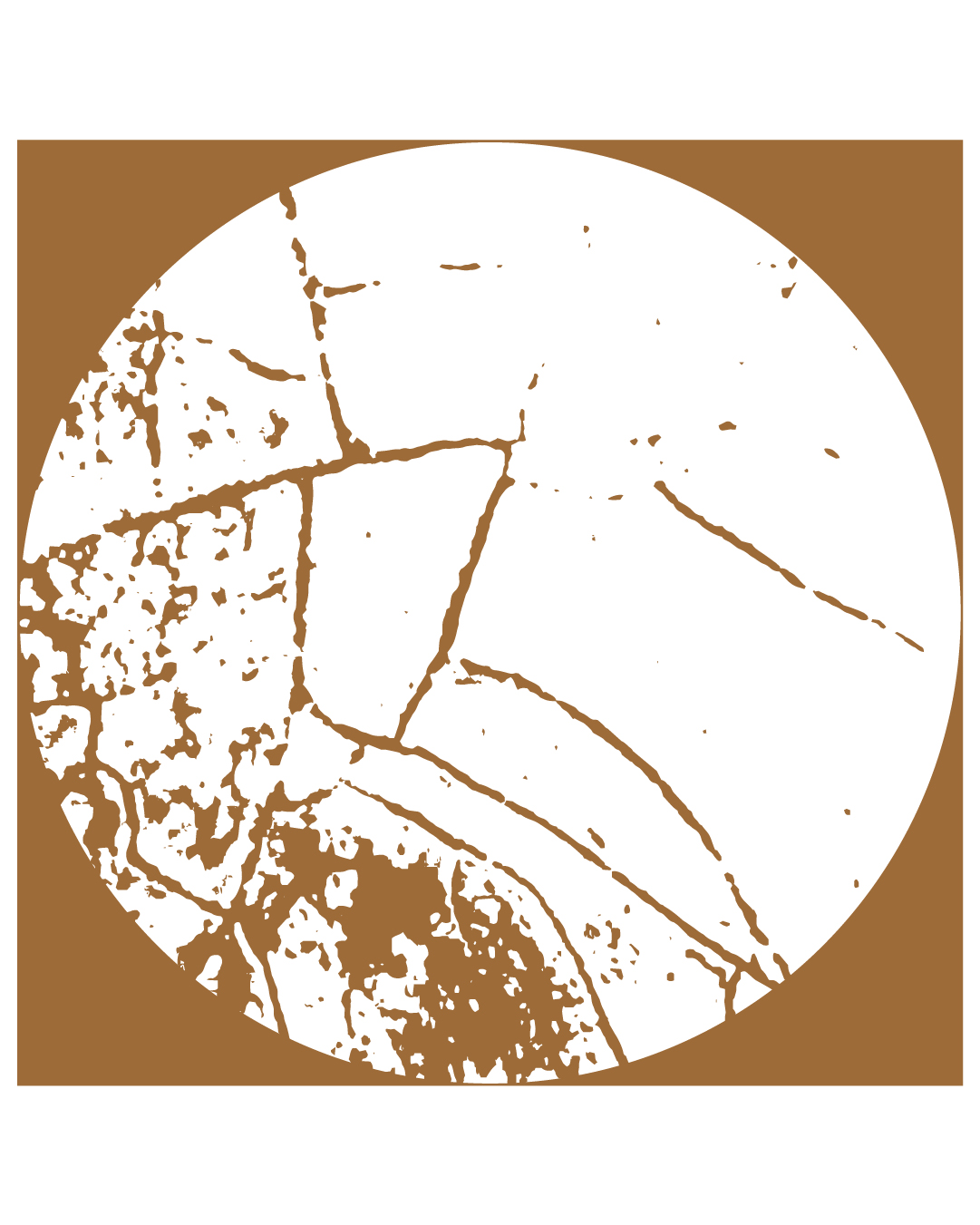 Poster astratto per il Festival di Spoleto con forme geometriche frammentate