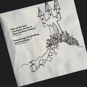 Illustrazione del Festival di Spoleto con castello e paesaggio surreale
