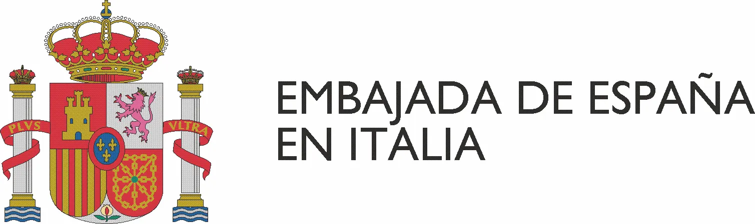 Sponsoring event at Festival di Spoleto, Spanish Embassy in Italy logo