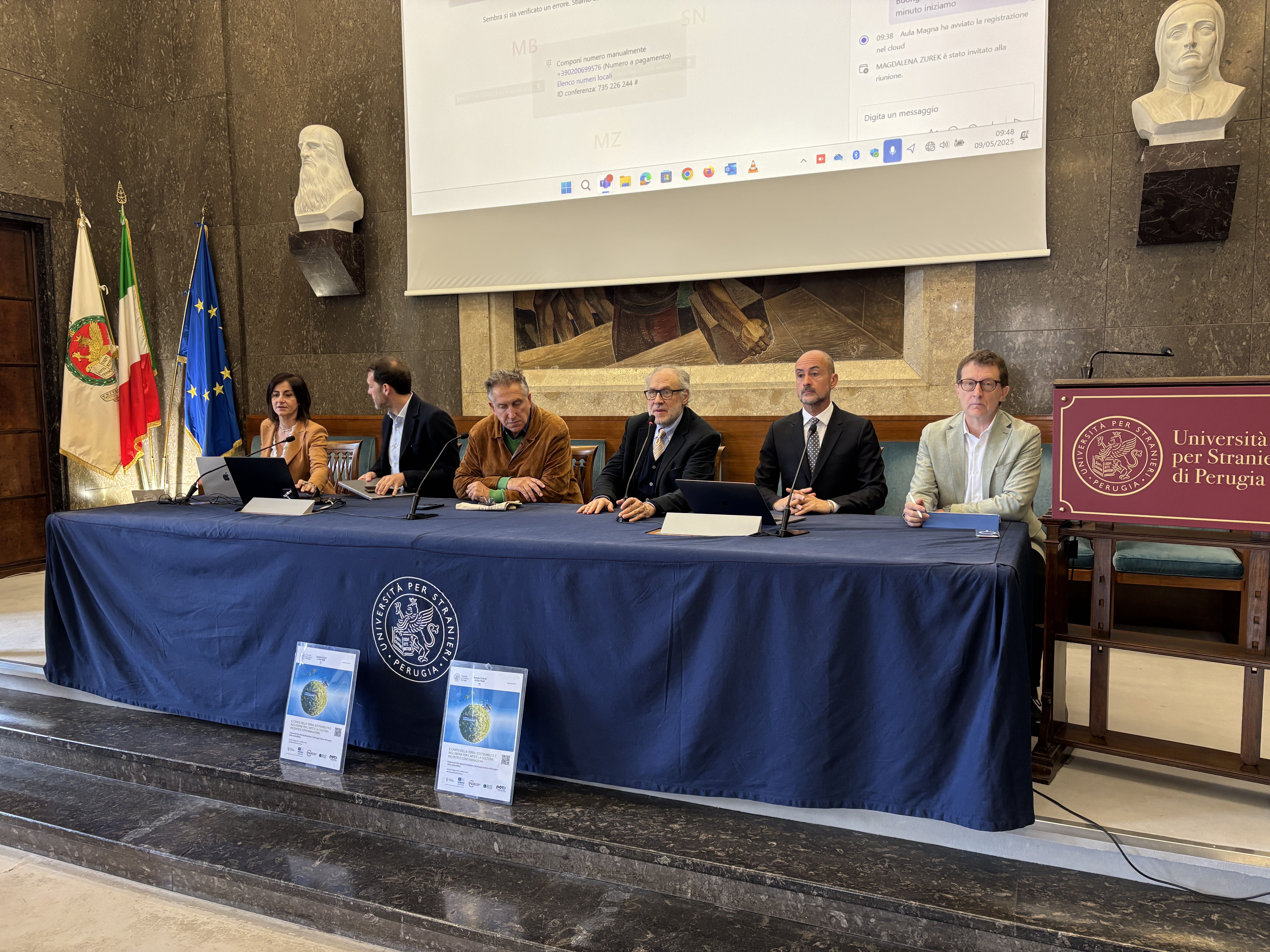 Festival di Spoleto panel discussion at Perugia University conference