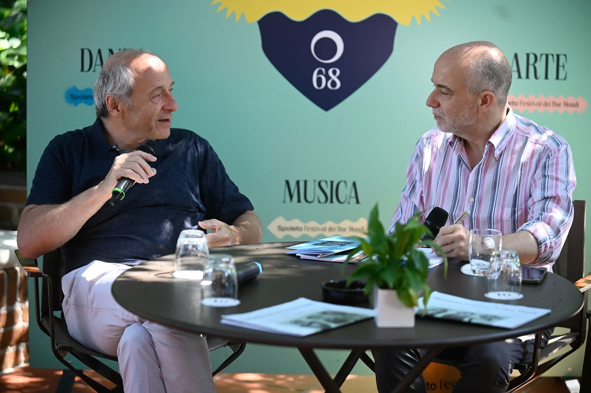 Video intervista al Festival di Spoleto 68, due artisti dialogano su musica
