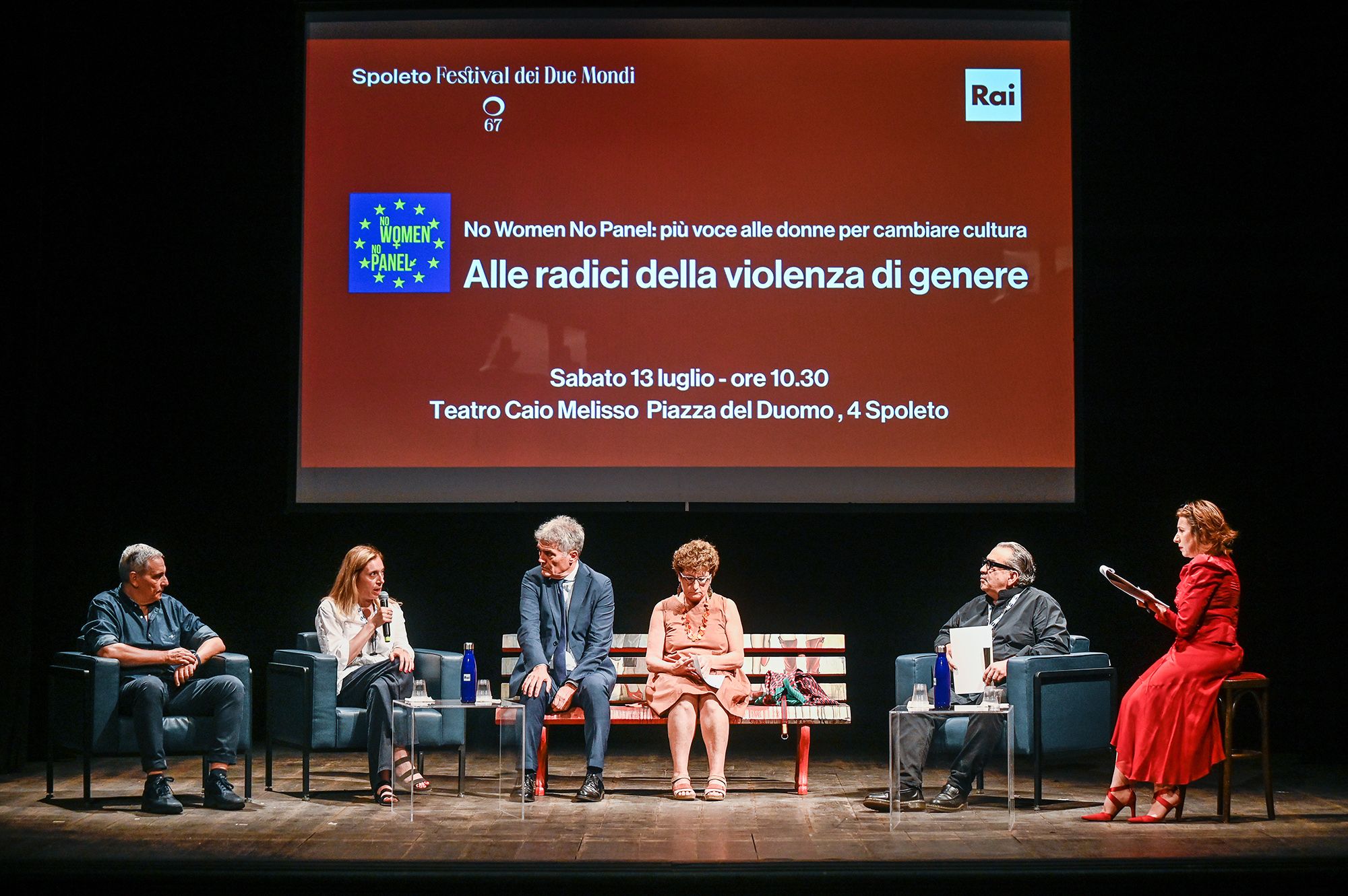 Spoleto Festival di Due Mondi panel discussion on gender violence