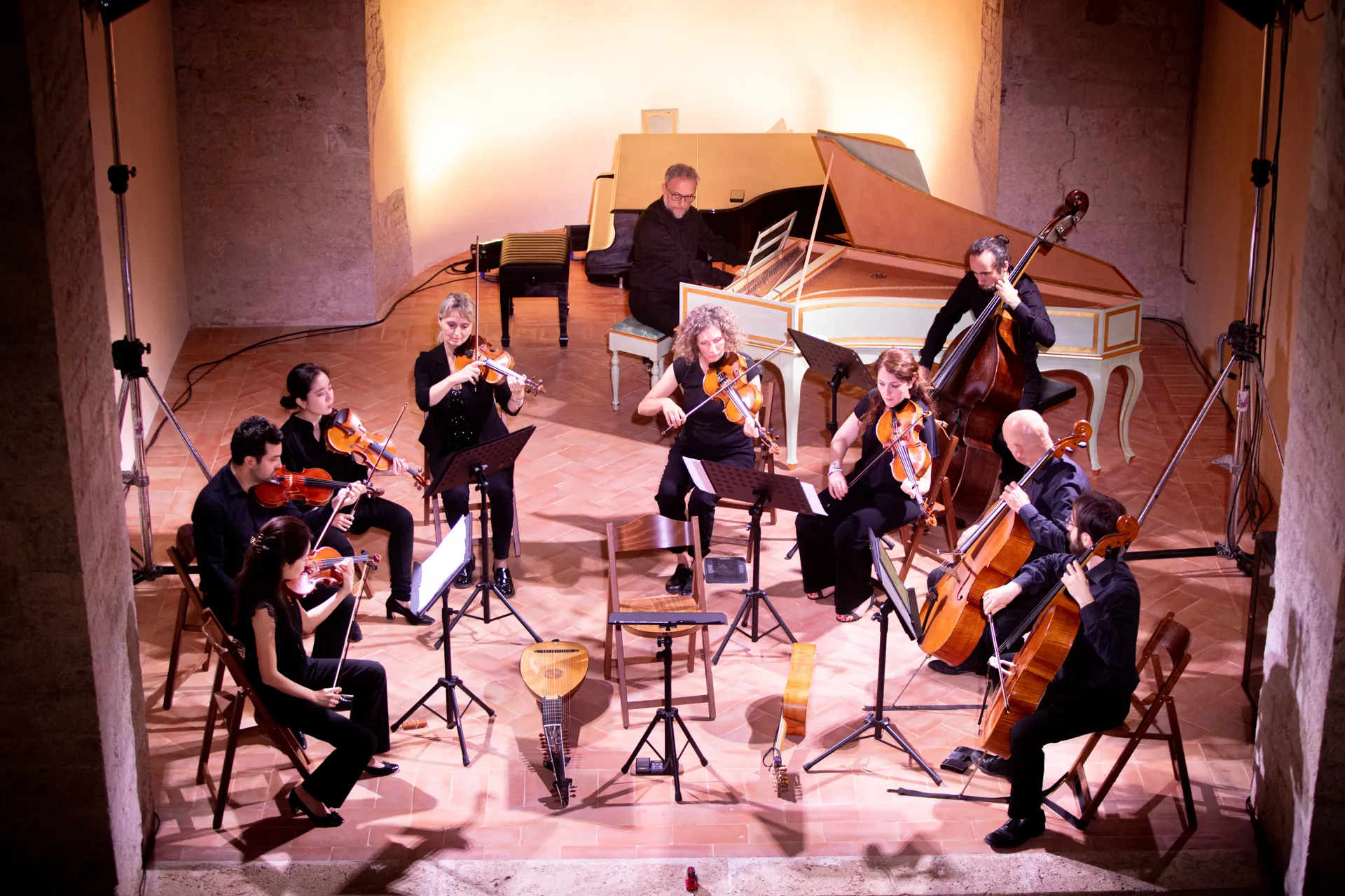 Ensemble musicale al Festival di Spoleto, concerti di musica classica in elegante cornice