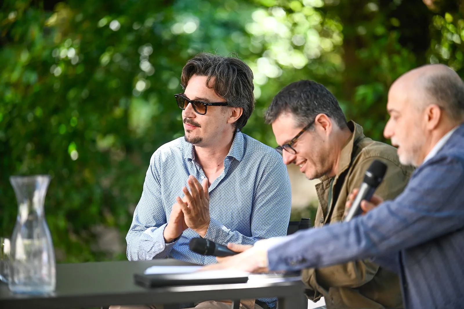 Discussione al Festival di Spoleto tra tre esperti in giardino