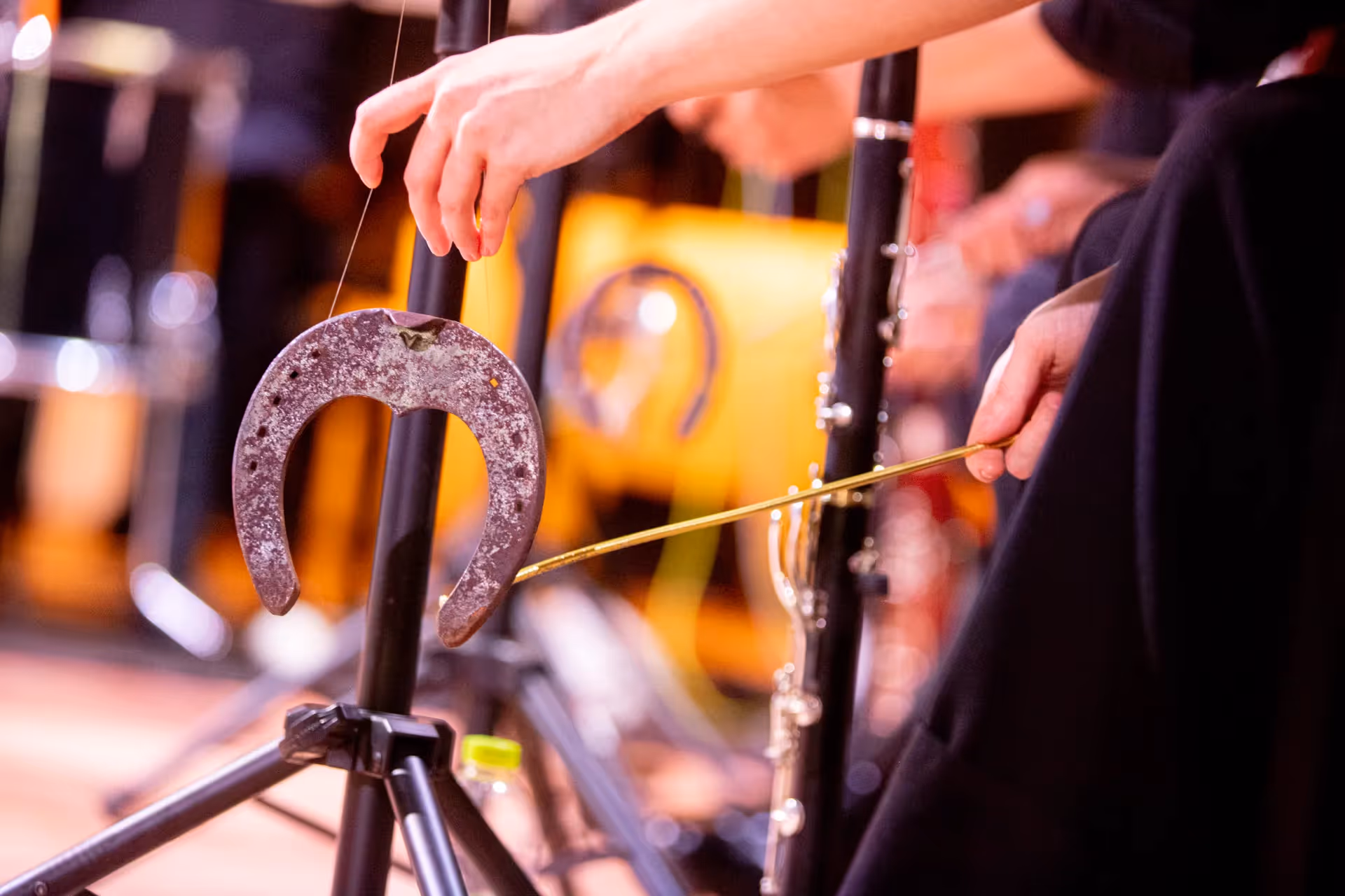 Ferro di cavallo al Festival di Spoleto, dettaglio musicale suggestivo