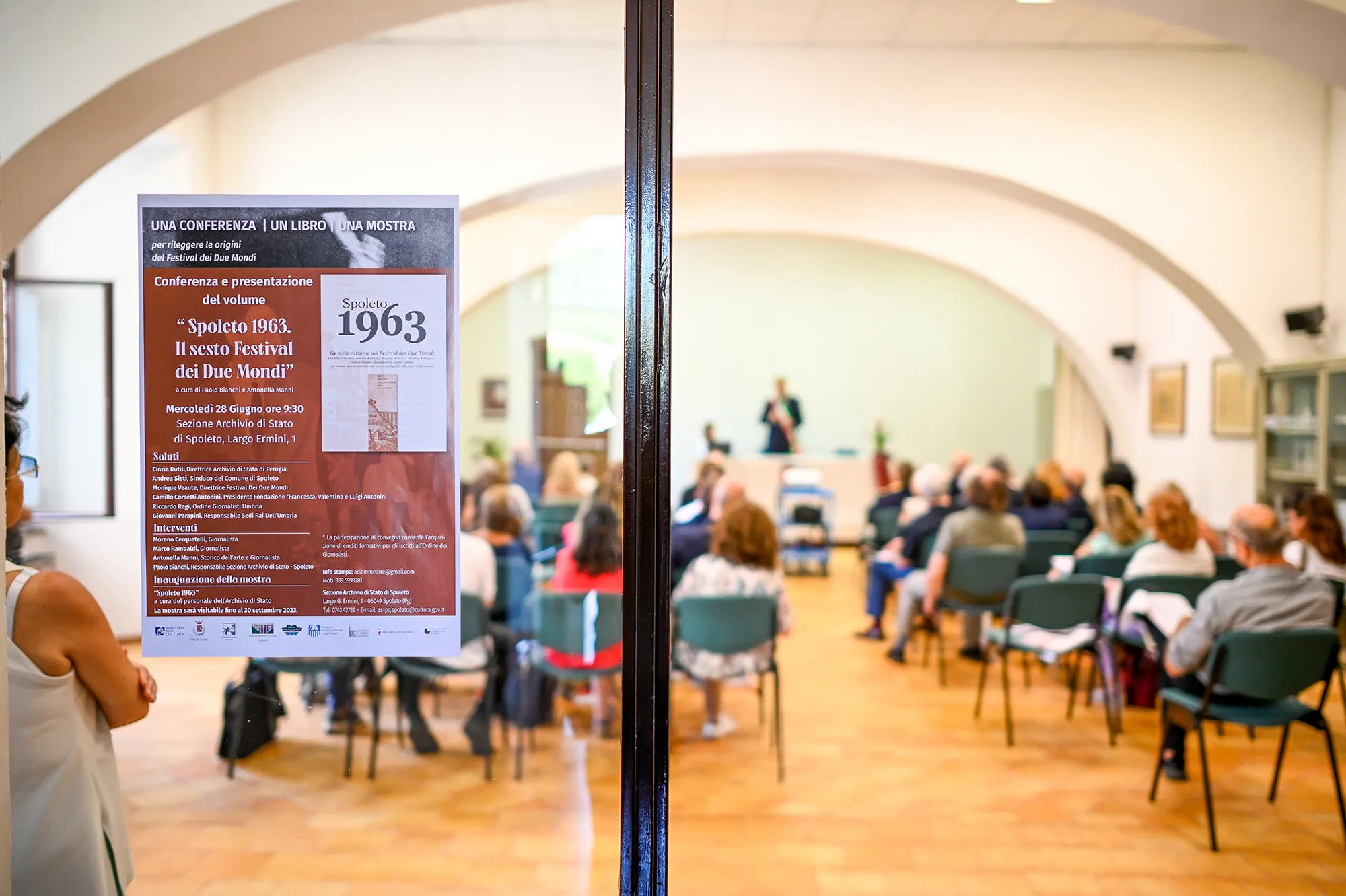 Conferenza e presentazione del volume su Spoleto 1963 al Festival dei Due Mondi