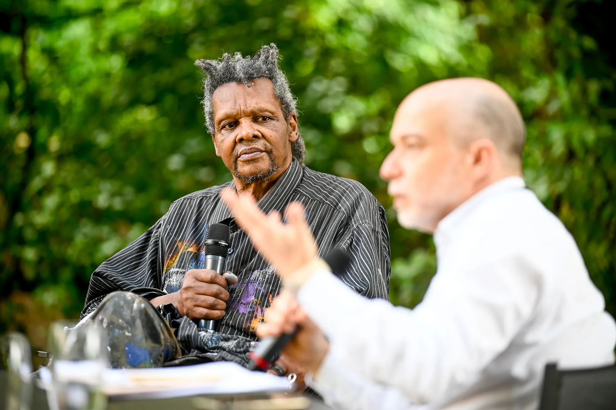 Artists discuss performance at Festival di Spoleto outdoor press conference