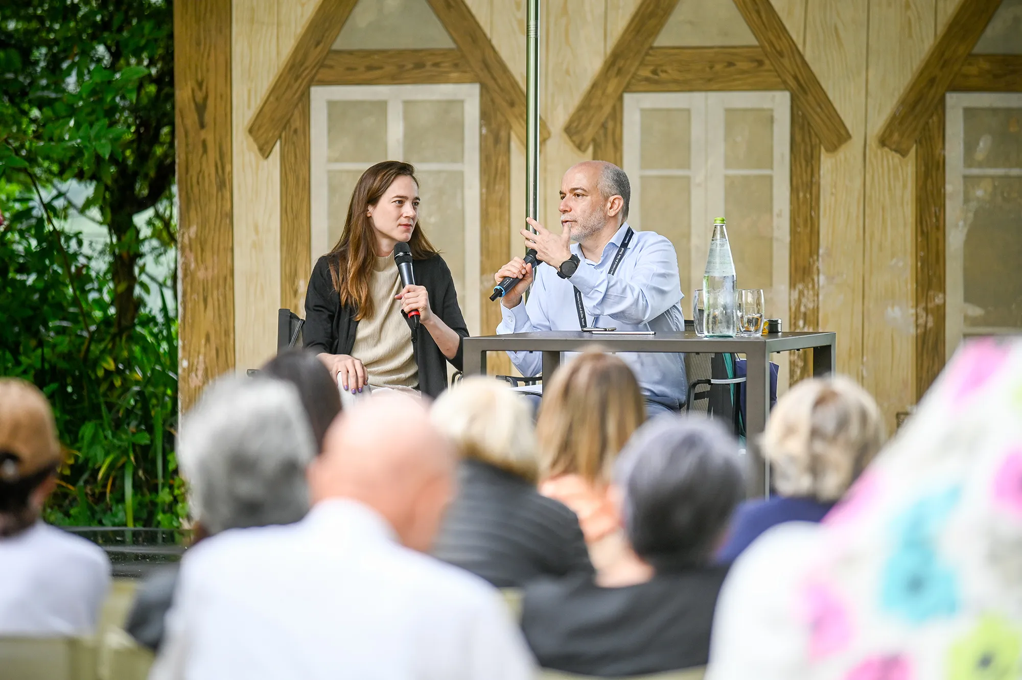 Festival di Spoleto panel discussion with speakers sharing insights
