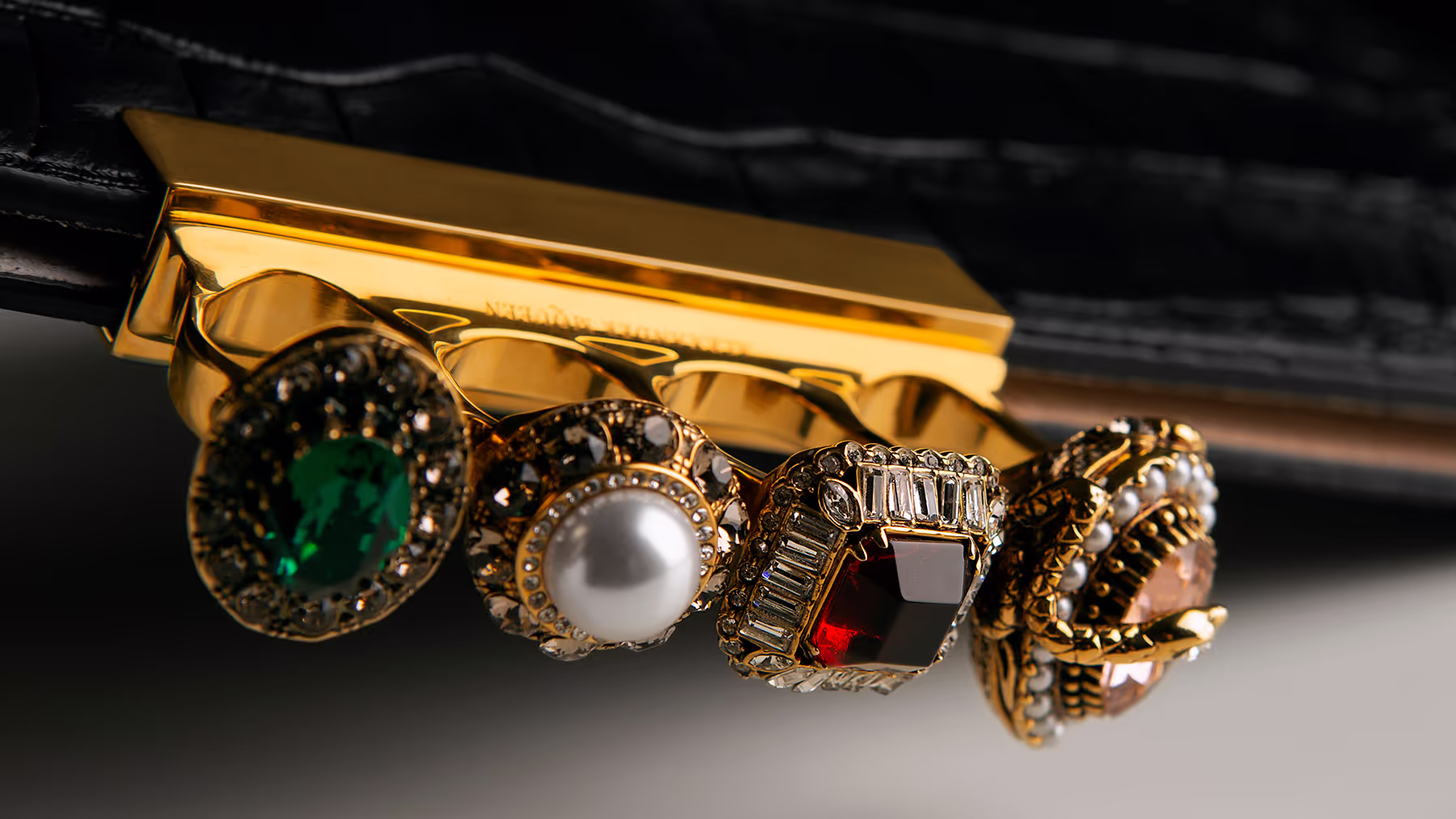 Sarah Oden Photographer Little Rock Arkansas Fashion Editorial Lookbook Alexander McQueen Clutch Rhinestone Detail