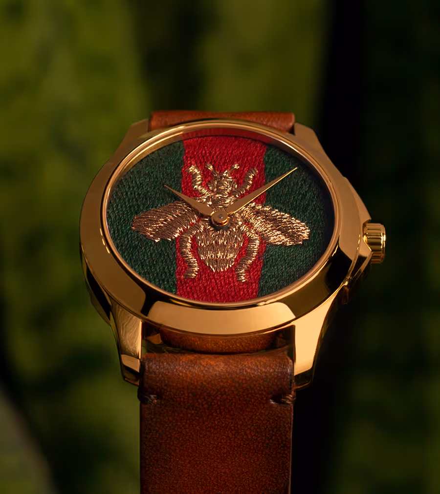 Sarah Oden Product Photographer Little Rock Arkansas Product Styling Gucci Bee Watch