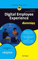 Digital Employee Experience For Dummies, Nextthink 2nd Special Edition