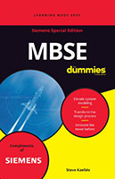 MBSE For Dummies, Siemens Special Edition book cover