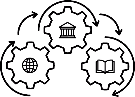 Cross Agency Line Icon