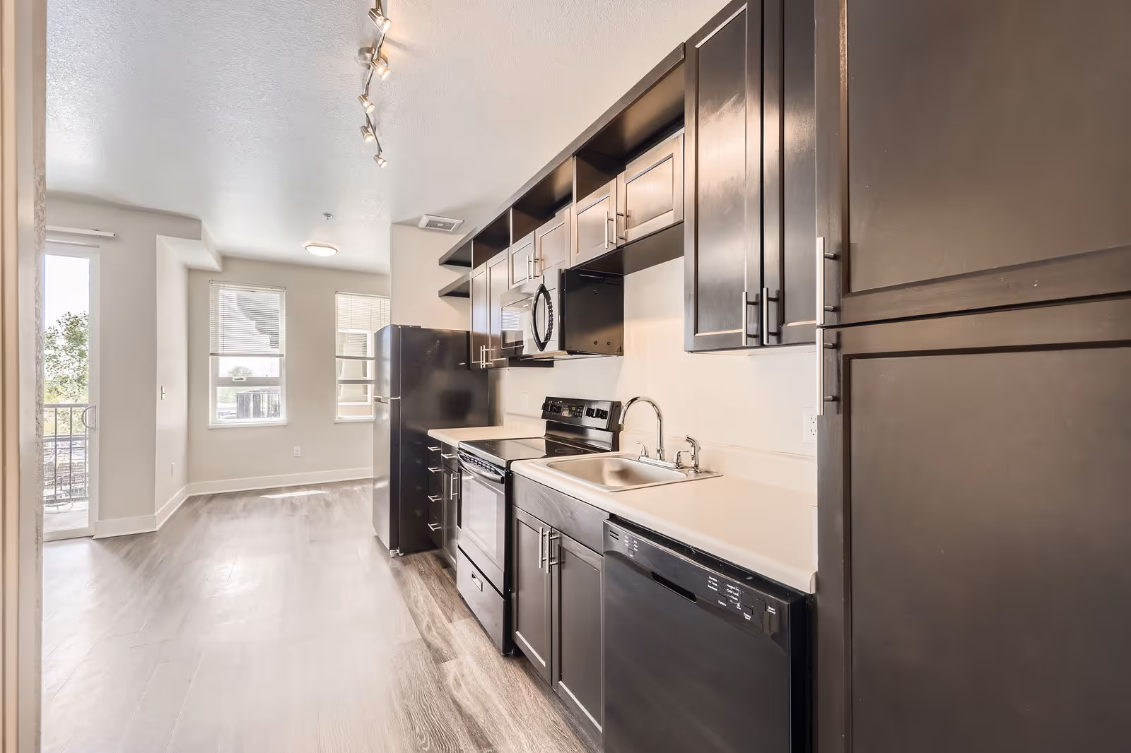 Sloans park lake stock image