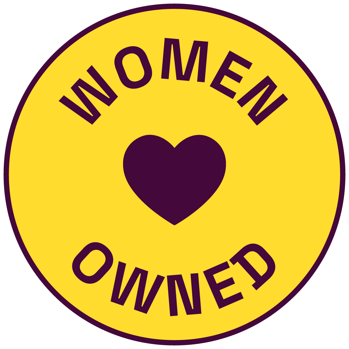 Women Owned badge.