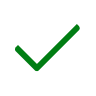 A green tick icon confirming sucess