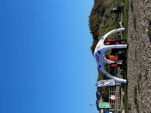 Rock Pool Project volunteers smiling s they wait for the event to begin