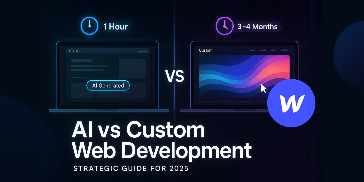 AI vs Custom Web Development