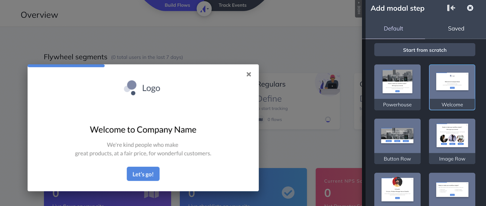 appcues app screengrab