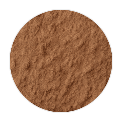 Fine, light brown powder with a slightly grainy texture, showing Beef Liver Digest ingredient for dog health products
