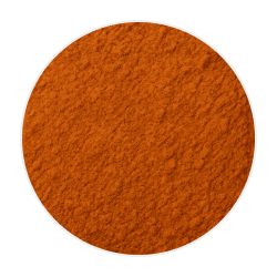 Fine orange-brown spice mix powder with a smooth, even texture, commonly used in healthy dog food recipes