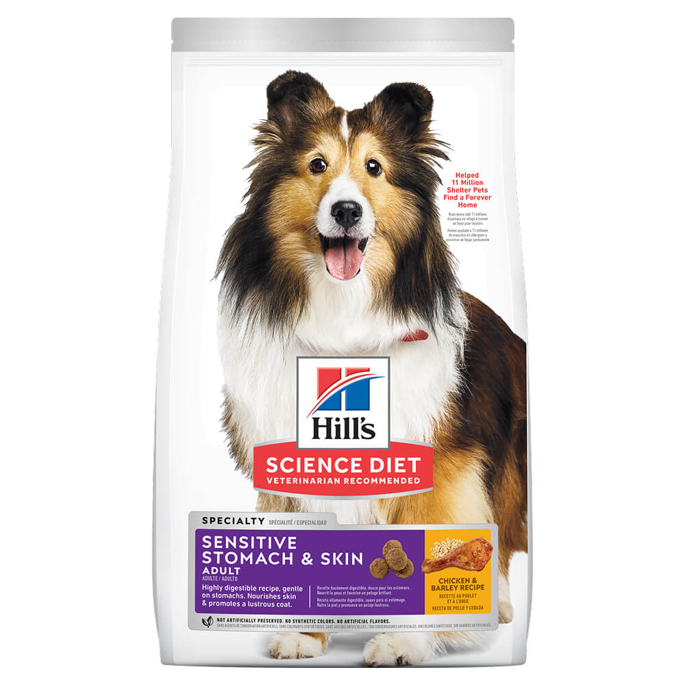 Hill's Science Diet Adult Sensitive Stomach and Skin Chicken Recipe Dog Food