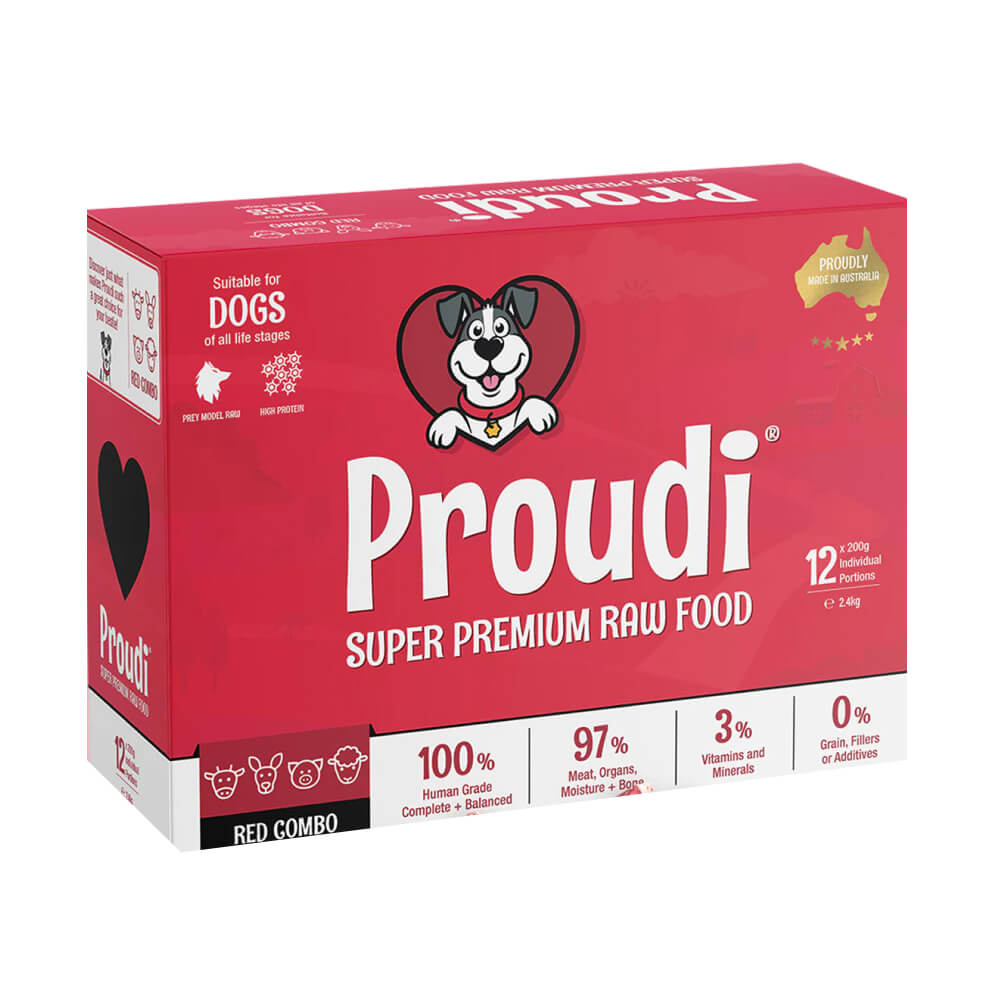 Red Combo Raw Meat Patties