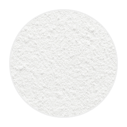 Fine white powder texture of sodium lactate, a common ingredient in Australian dog health supplements