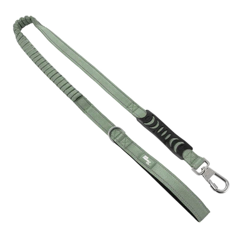 Bungee Dog Leash — Khaki