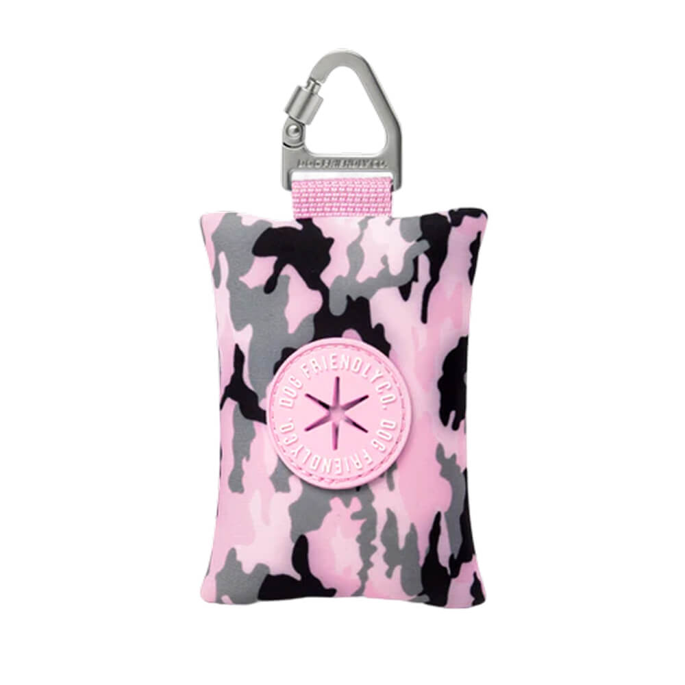 Poop Bag Holder — Pink Camo