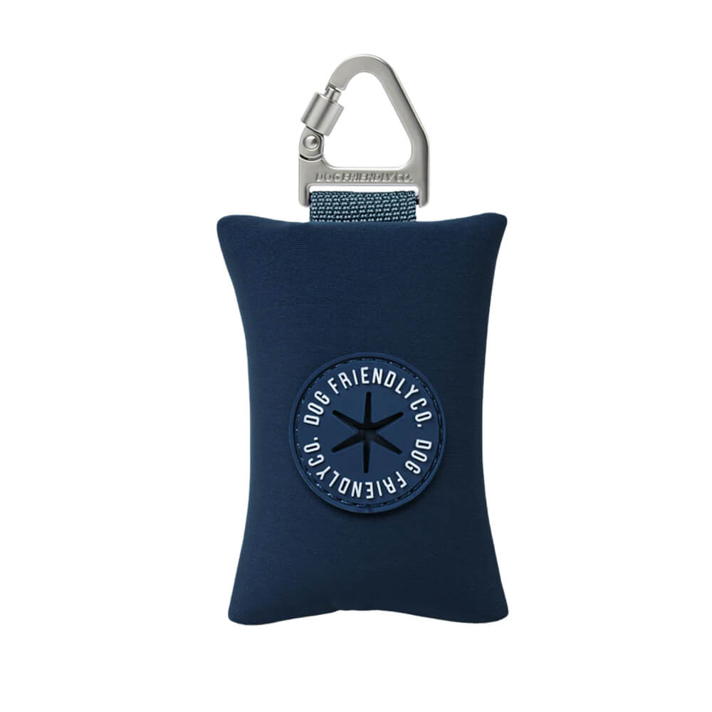 Poop Bag Holder — Navy Blue