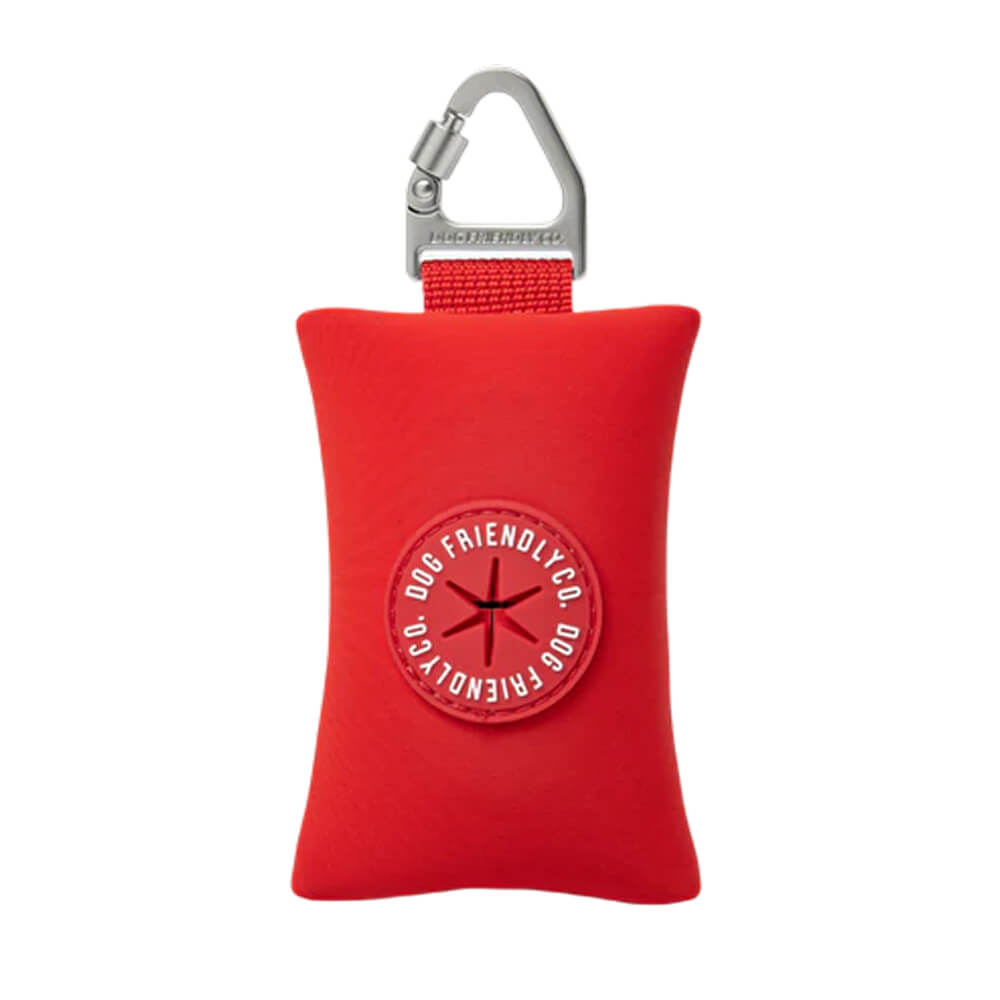 Poop Bag Holder — Red