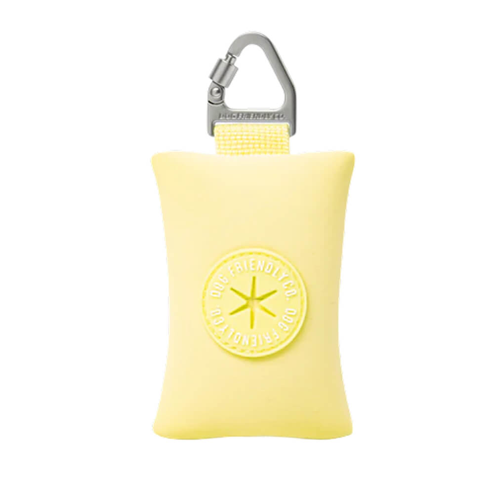 Poop Bag Holder — Yellow