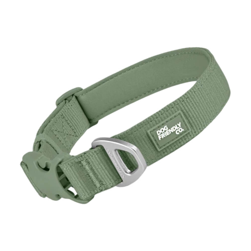 Essentials Dog Collar — Khaki
