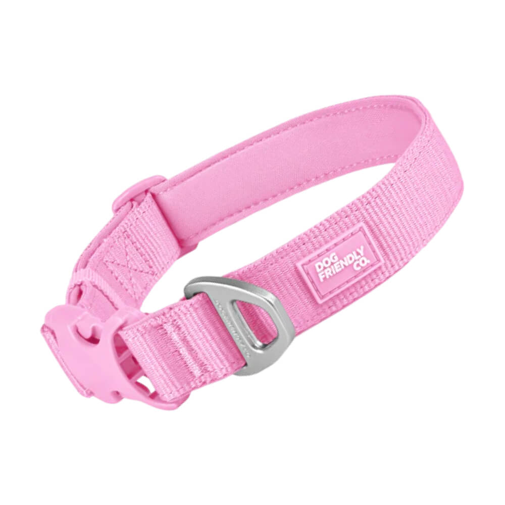 Essentials Dog Collar — Pink