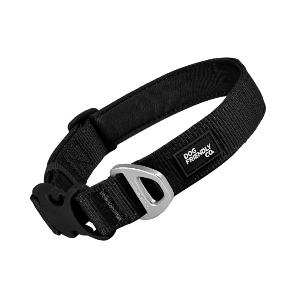 Essentials Dog Collar — Black