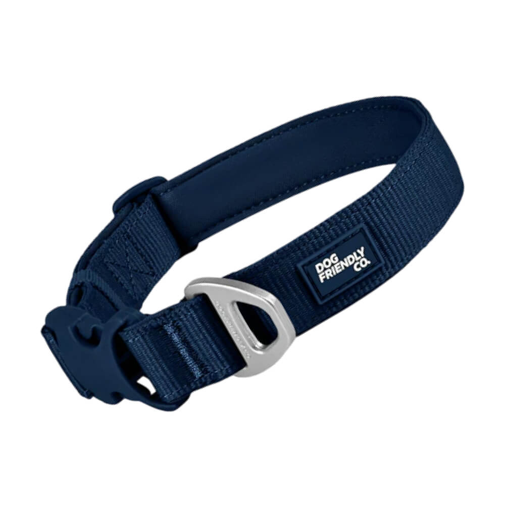 Essentials Dog Collar — Navy Blue