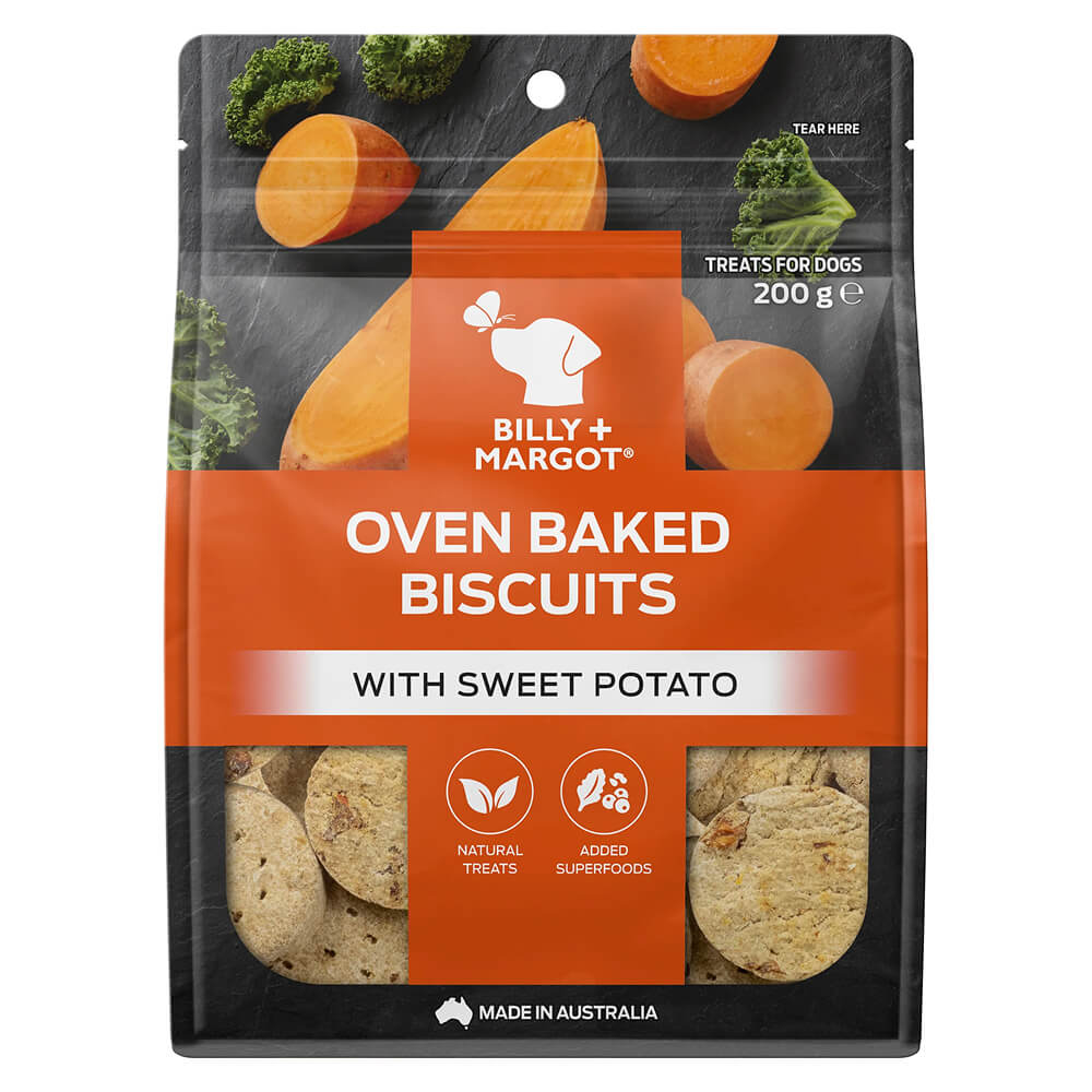 Oven Baked Biscuits with Sweet Potato