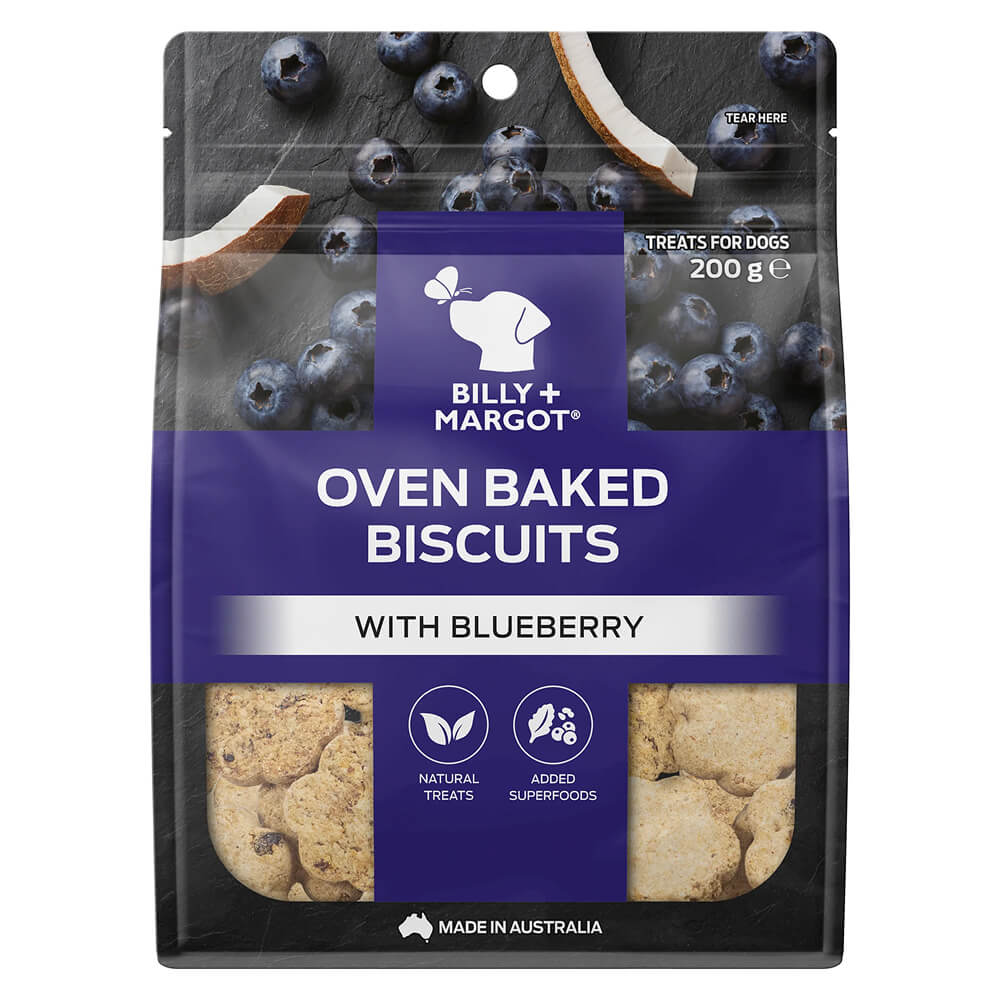 Oven Baked Biscuits with Blueberry