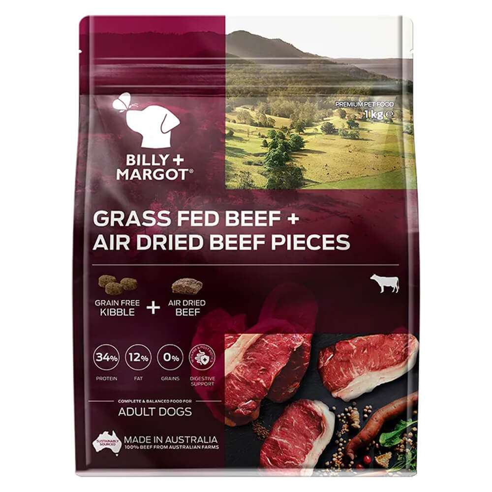 Adult Beef Dry Food + Air Dried Beef Pieces