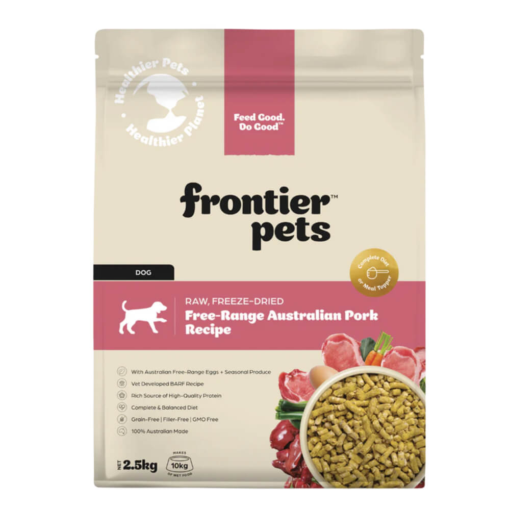 Pork Raw Freeze Dried Dog Food