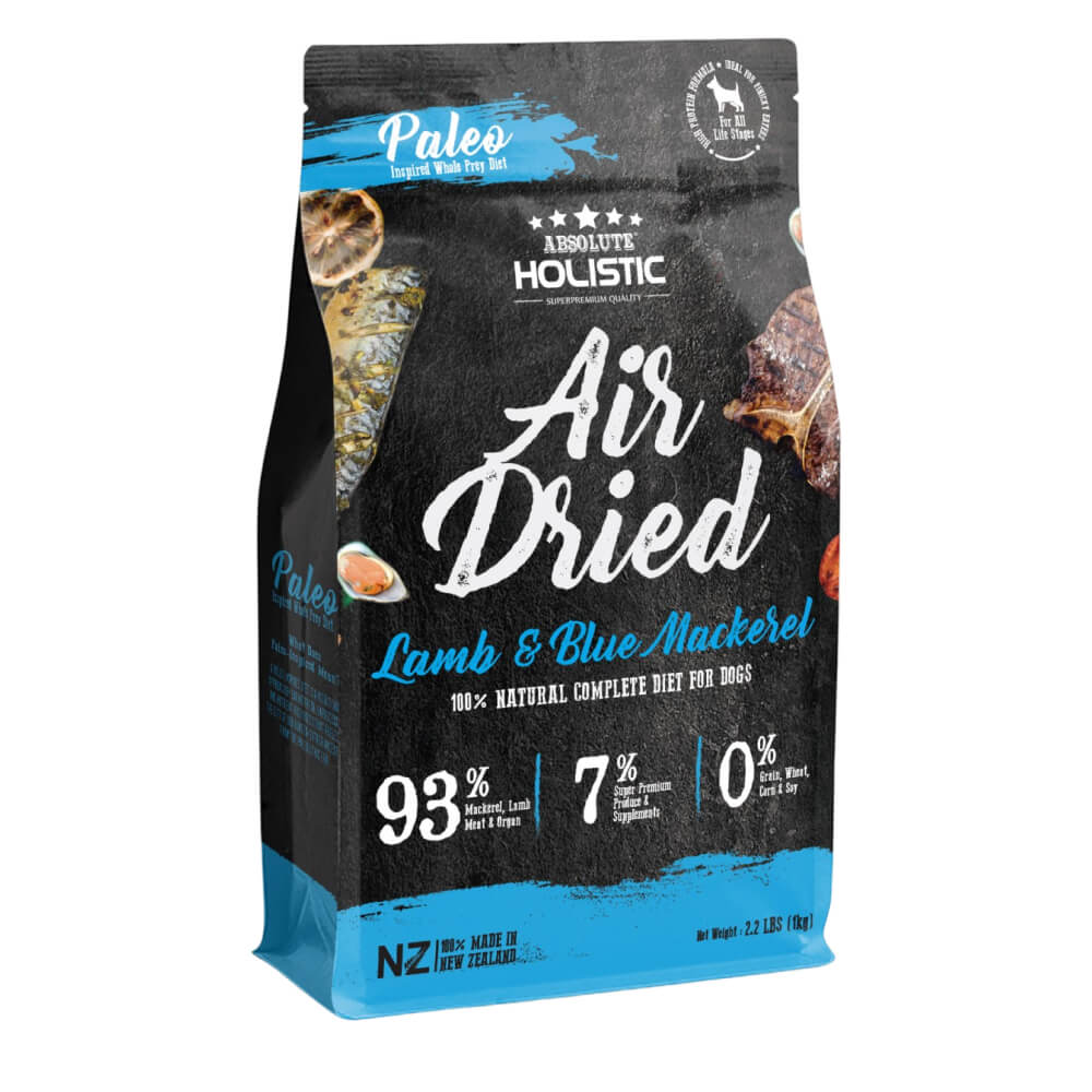 Air Dried Blue Mackerel and Lamb Kibble